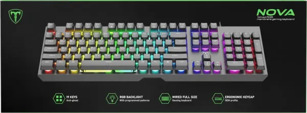 Defender Home - Проводная игровая клавиатура Nova